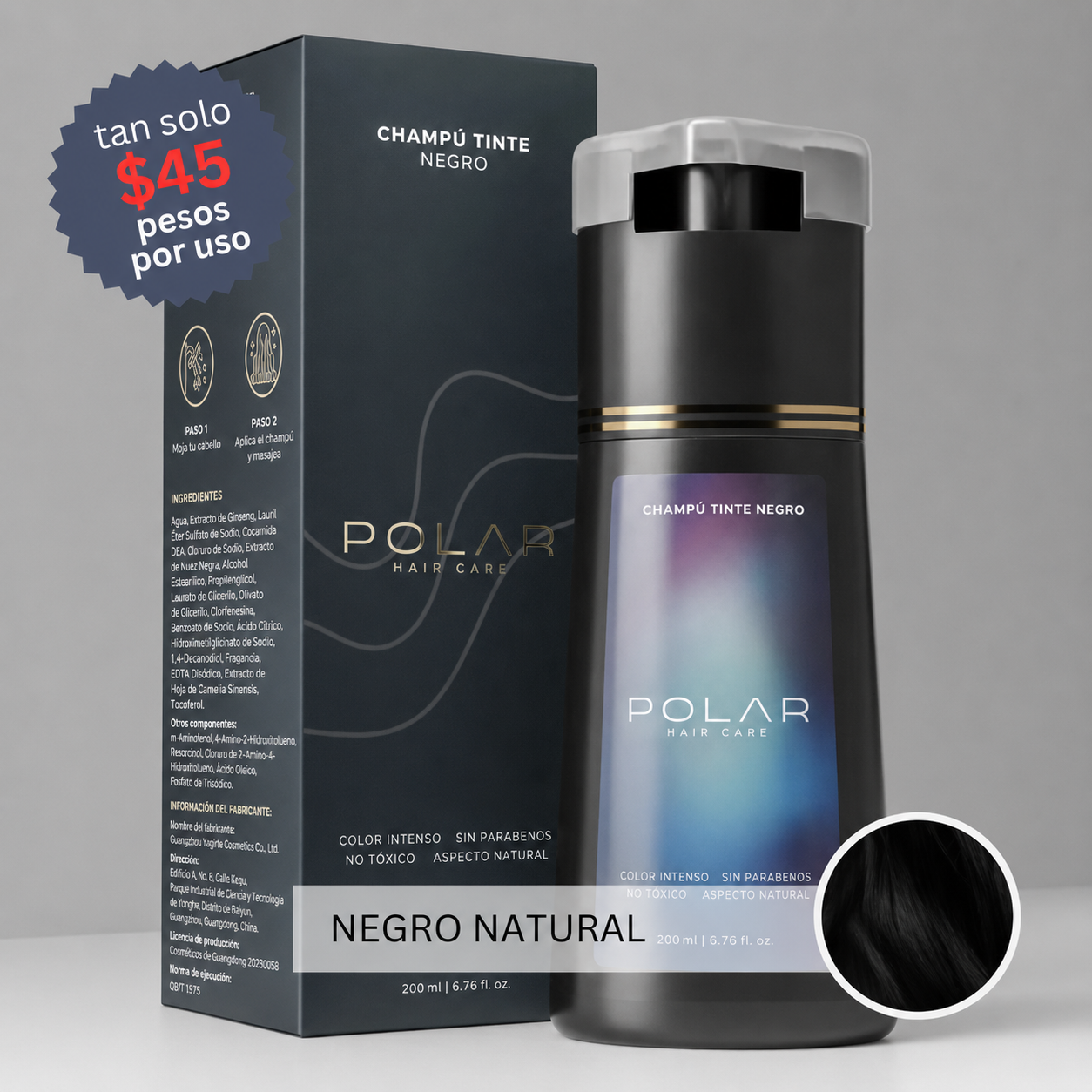 Champú Tinte Instantáneo
